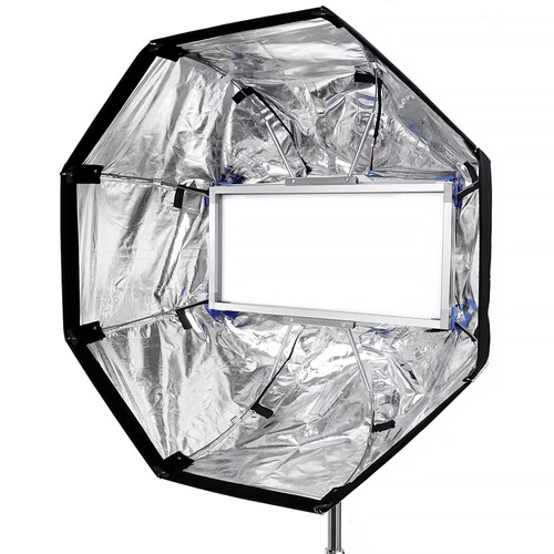 DoPchoice SNAPBAG Octa Softbox for Rotolight Titan X2 LED Light Panel (Silver, 3')