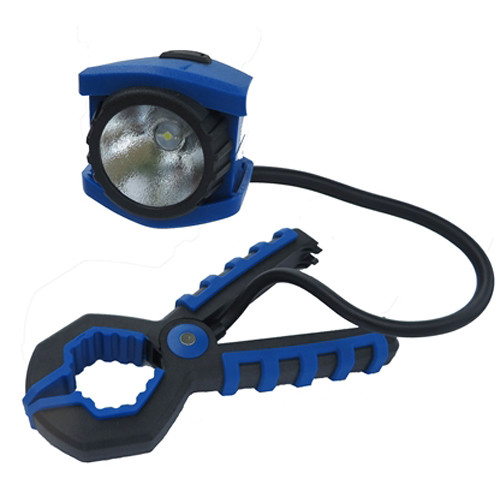 Dorcy 41-1251 Adjustable Clamp Light (Blue & Black)