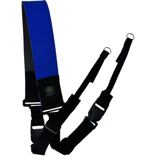 Dot Line Deluxe Camera Strap (Blue)