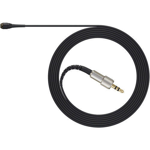 DPA Microphones 4061 CORE+ Low-Sensitivity Omni Lavalier Microphone with Locking 3.5mm Sennheiser Adapter (Black)