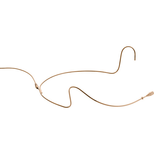 DPA Microphones 4065 Omnidirectional Right-Ear Mounted Headset Microphone with a Hardwired TA4F Connector for Shure Wireless Systems (Beige)