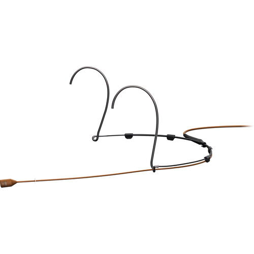 DPA Microphones 4088 CORE+ Cardioid Headset Microphone with TA4F Adapter (Small, Brown)