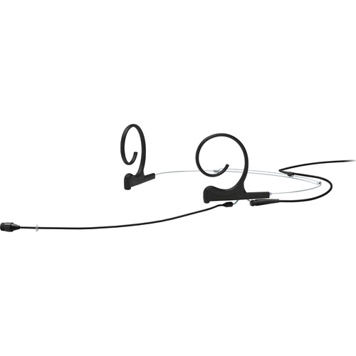 DPA Microphones 4266 CORE+ Omnidirectional Flex Headset Microphone with 110mm Boom and Locking 3.5mm Adapter (Black)