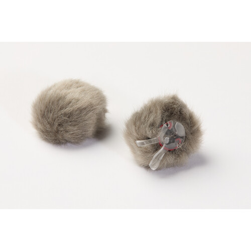 DPA Microphones AIR1 Universal Miniature Fur Windscreen (2-Pack, Small, Gray)