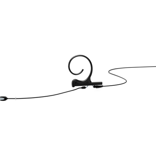 DPA Microphones d:fine Single-Ear Headset Directional Microphone with Medium Boom Arm and Hardwired TA5F Connector for Lectrosonics Wireless Systems (Black)