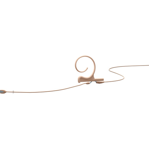DPA Microphones d:fine Single-Ear Mounted Omnidirectional Mic with a 3.5mm Locking Ring for Sennheiser Wireless Transmitters and Medium Boom (Beige)
