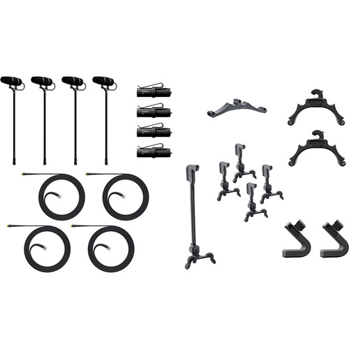 DPA Microphones 4099 CORE+ Classic Touring Kit KIT-4099-DP-4C-C