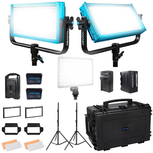 Dracast Interview Plus 3-Light Kit (Daylight)