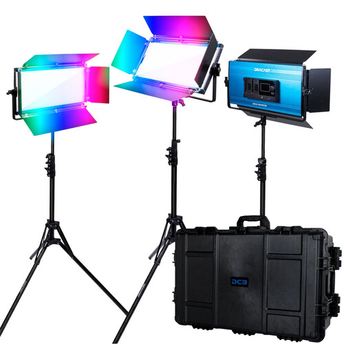 Dracast X Series LED1000 RGB LED Light Panel DRX31000RGB B&H