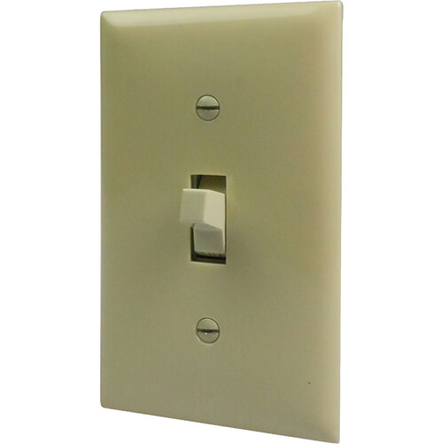 Draper Wall Switch SS-1R 110 V - Ivory White
