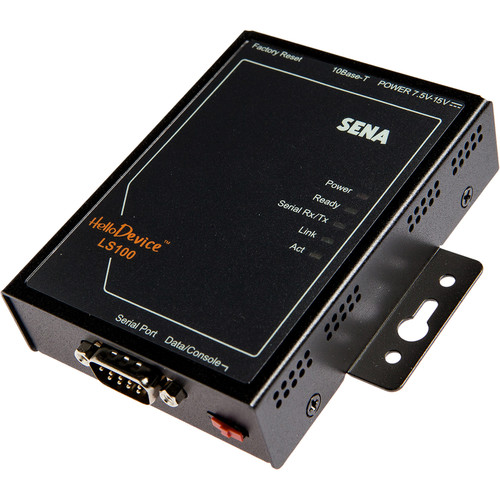 Draper LS100 Ethernet to Serial Bridge Network Communication Device (110V)