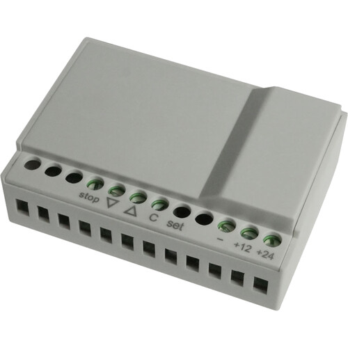 Draper 1 Channel Dry Contact Interface And Plug In, 4" X 3" - White, 110 V