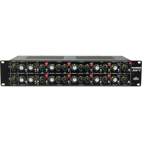 Drawmer 1971 Dual-Channel 4-Band Parametric Equalizer