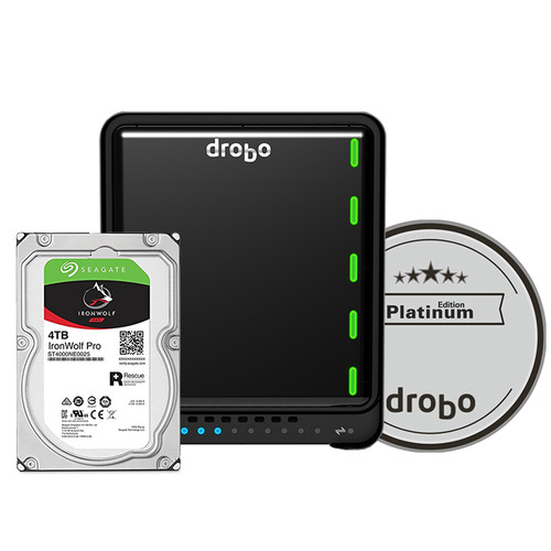 Drobo 5D3 20TB 5-Bay Thunderbolt 3 Array DRDR6A21-P20TB B&H