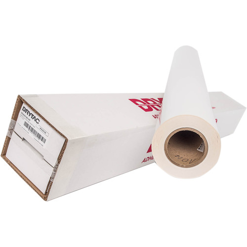 Drytac MultiTac Permanent High-Tack Acrylic Mounting Adhesive (White, 25.5" x 150' Roll)