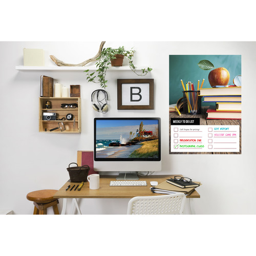Drytac WipeErase White Permanent Dry-Erase Film (60" x 150' Roll, 6 mil)