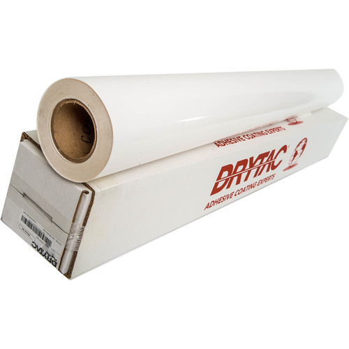 Drytac ReTac Duo Clear Double-Sided Mounting Adhesive (54" x 150' Roll, 1 mil)