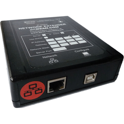 Dsan Network Extender for Limitimer Speaker Timer System (2-Pack)