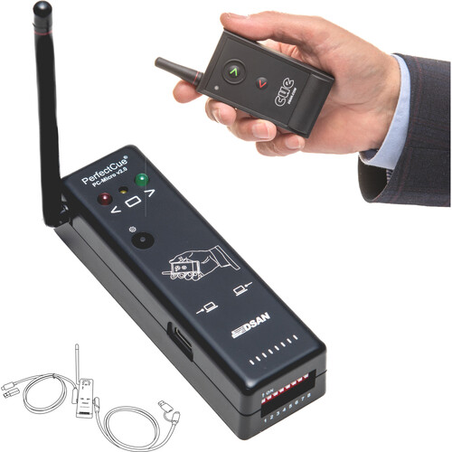 Dsan PerfectCue Micro System with Ultracompact Cue Light and PC-AS2 Wireless Transmitter