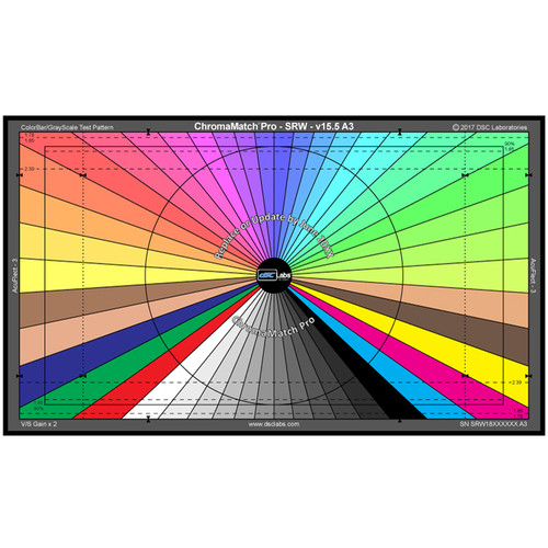 DSC Labs ChromaMatch Pro for Visual Camera Alignment and Color Correction Senior