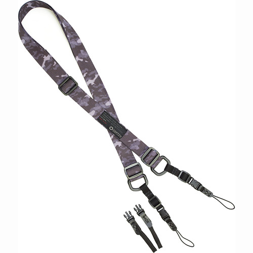 DSPTCH Standard Camera Sling Strap (Black Camo)