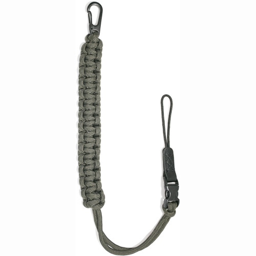 DSPTCH Camera Wrist Strap (Olive with Black Stainless Steel Clip)