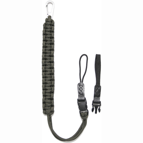 DSPTCH Camera Wrist Strap (Olive with Stainless Steel Clip)