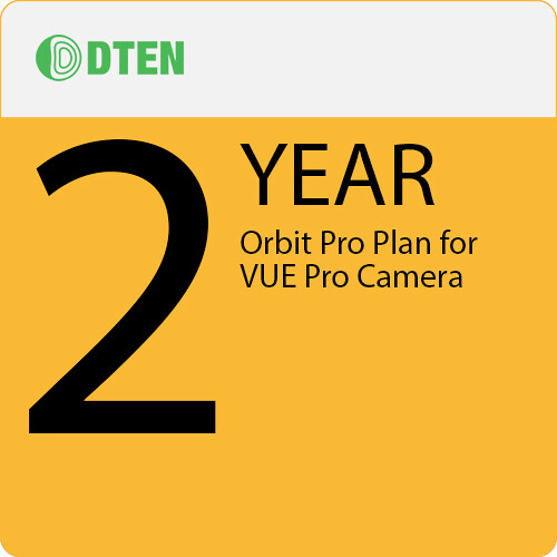 DTEN Orbit Pro Plan for VUE Pro Camera (2 Year)