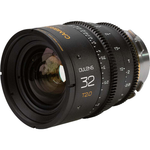Dulens APO Cambrian Prime 32mm T2.0 Lens (ARRI PL, Imperial, Black)