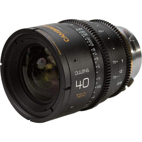 Dulens APO Cambrian Prime 40mm T2.0 Lens (ARRI PL, Imperial, Black)