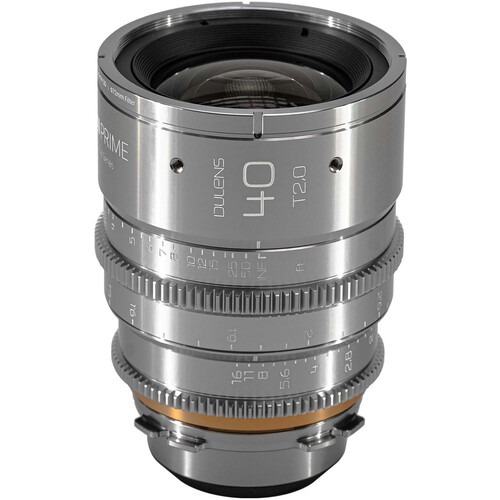 Dulens APO Cambrian Prime 40mm T2.0 Lens (ARRI PL, Imperial, Silver)