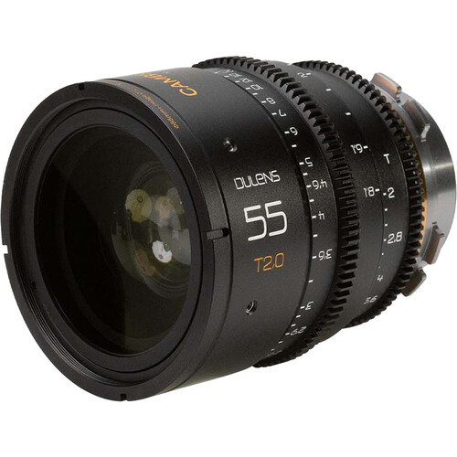 Dulens APO Cambrian Prime 55mm T2.0 Lens (ARRI PL, Imperial, Black)
