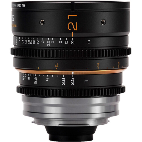 Dulens APO Mini Prime 21mm T2.6 Lens (Canon EF, Black)