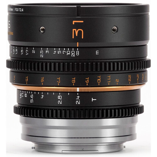 Dulens APO Mini Prime 31mm T2.4 Lens (Canon EF, Black)