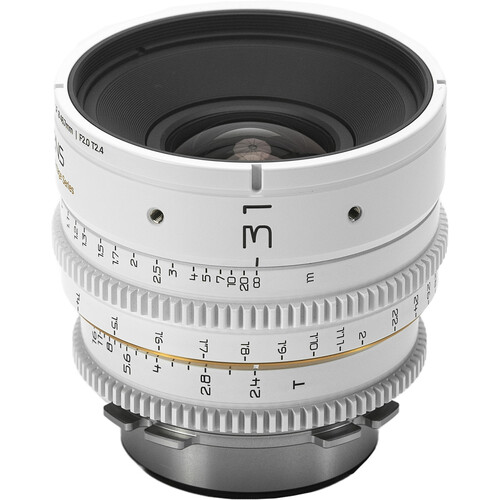 Dulens APO Mini Prime 31mm T2.4 Lens (ARRI PL, White)
