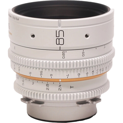 Dulens APO Mini Prime 85mm T2.4 Lens (Canon EF, White)