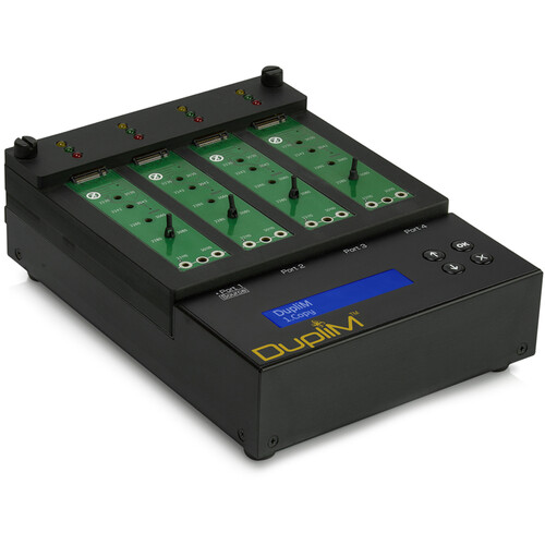 DupliM 3-Target M.2 NVMe PCIe Duplicator and Sanitizer