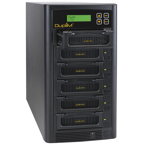 DupliM 5-Target SSD HDD Copy Tower SATA IDE Duplicator Sanitizer