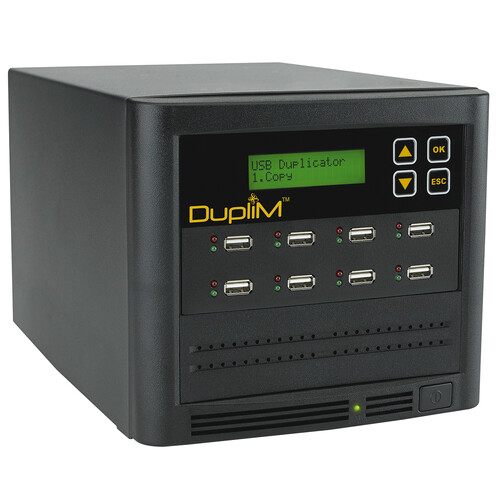 DupliM 7-Target USB Copy Tower Flash Drive Duplicator
