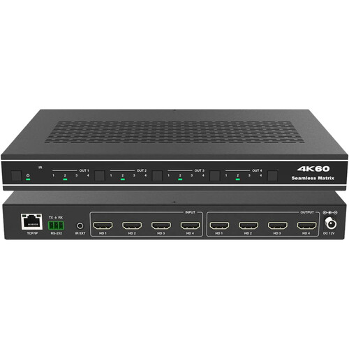 DVDO 4K 4x4 Seamless HDMI Matrix Switcher & Video Wall Controller