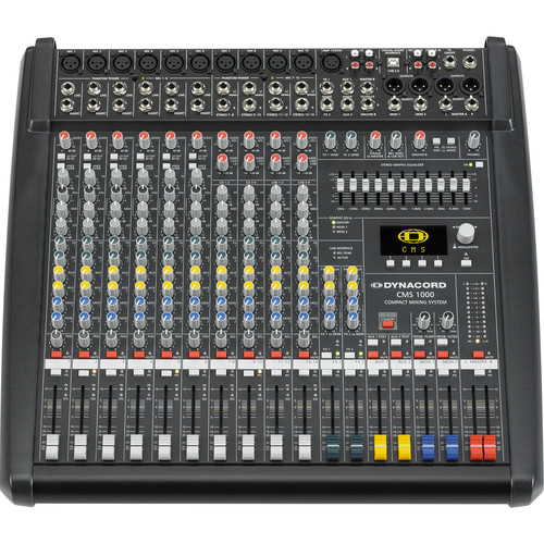 Dynacord CMS 1000-3 Compact 10-Channel Mixer DC-CMS1000-3-MIG