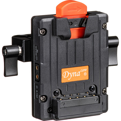 Dynacore Tiny Series V-Mount Battery Plate with 15mm Rod Mount