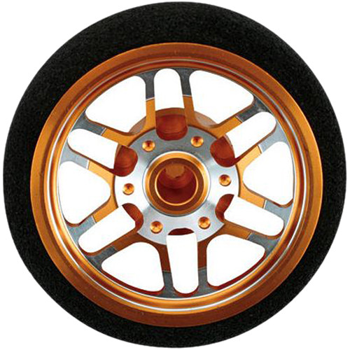 Dynamite BBS-Style Custom Steering Wheel for DX3S/DX4S/DX4C Radio Systems (Orange)