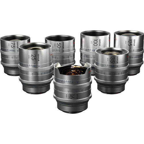 DZOFilm VESPID Retro 7-Lens Kit with Hard Case DZO-VR21B7PLS-1