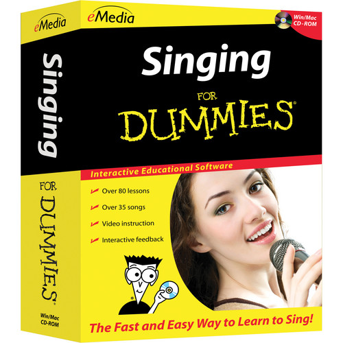 eMedia Music CD-ROM: eMedia Singing For Dummies