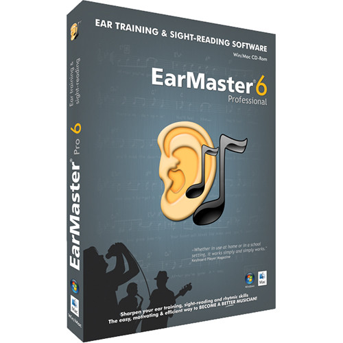 EarMaster Pro 6 - Sight-Singing and Ear Training Software