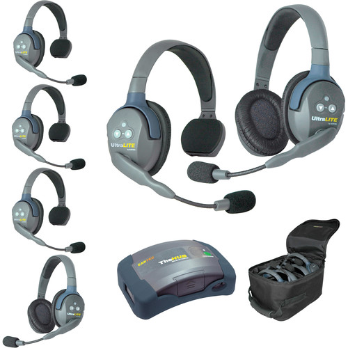 Eartec HUB642AU UltraLITE 6-Person HUB Intercom System (AU)