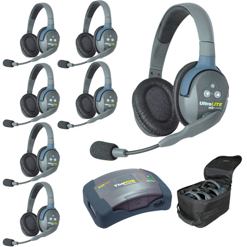 Eartec HUB7D UltraLITE 7-Person HUB Intercom System (USA)