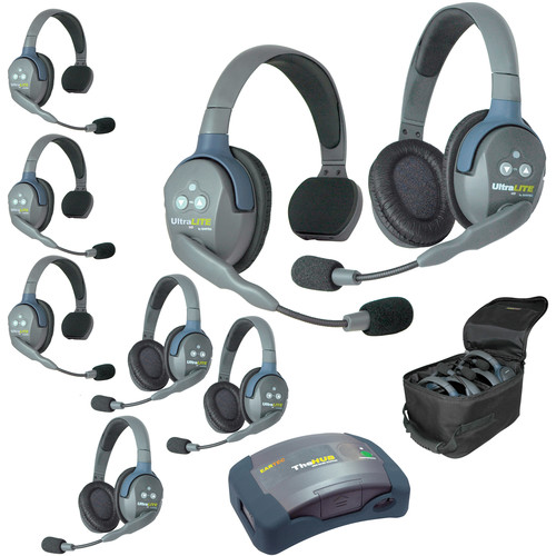 Eartec HUB844 UltraLITE 8-Person HUB Intercom System (USA)
