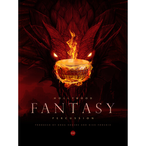 EastWest Hollywood Fantasy Percussion Struck and Shaken Virtual Instrument Plug-In